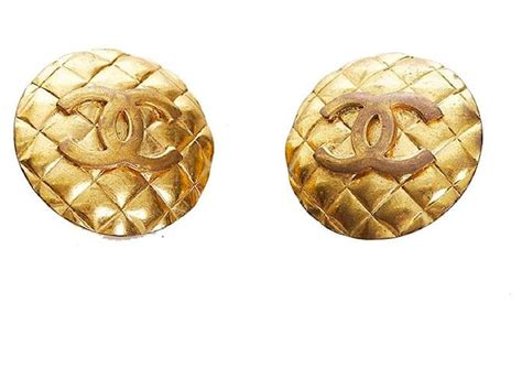 chanel orecchini cc metallo